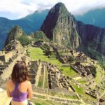 Me from behind at Machu Picchu. Salkantay trek day 5.