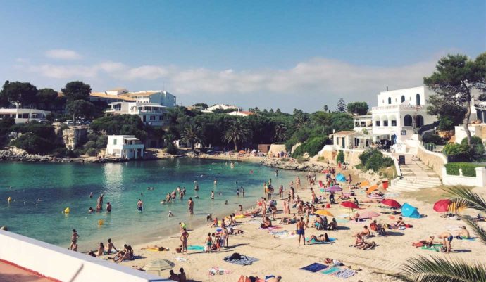 Cala Santandria, Menorca, beach, 6 incredible beaches
