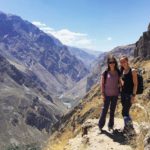 Colca Canyon trek day 1. Start of the hike.