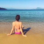 6 things to do on Ilha Grande. Me relaxing on Las Palmas beach