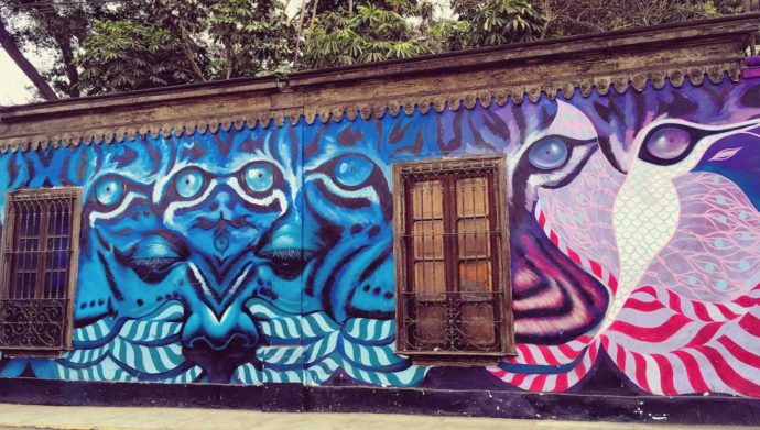 irst week in Peru. Barranco district and street art
