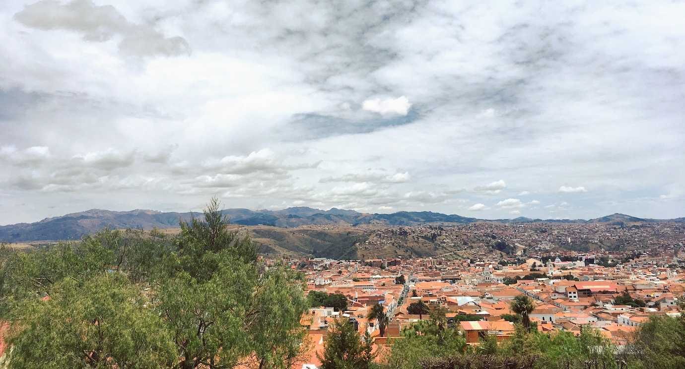 Are Potosi and Sucre worth the visit? View over Sucre from La Recoleta viewpoint