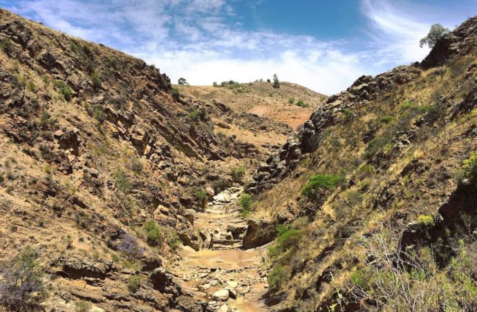 Are Potosi and Sucre worth the visit? Seven waterfalls riverbed