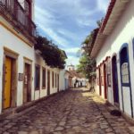 A short stay in Paraty. Historic colonial centre cobbled streets