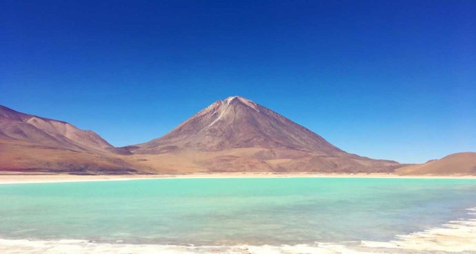 3 day salt flat tour. Day 3 Laguna Verde