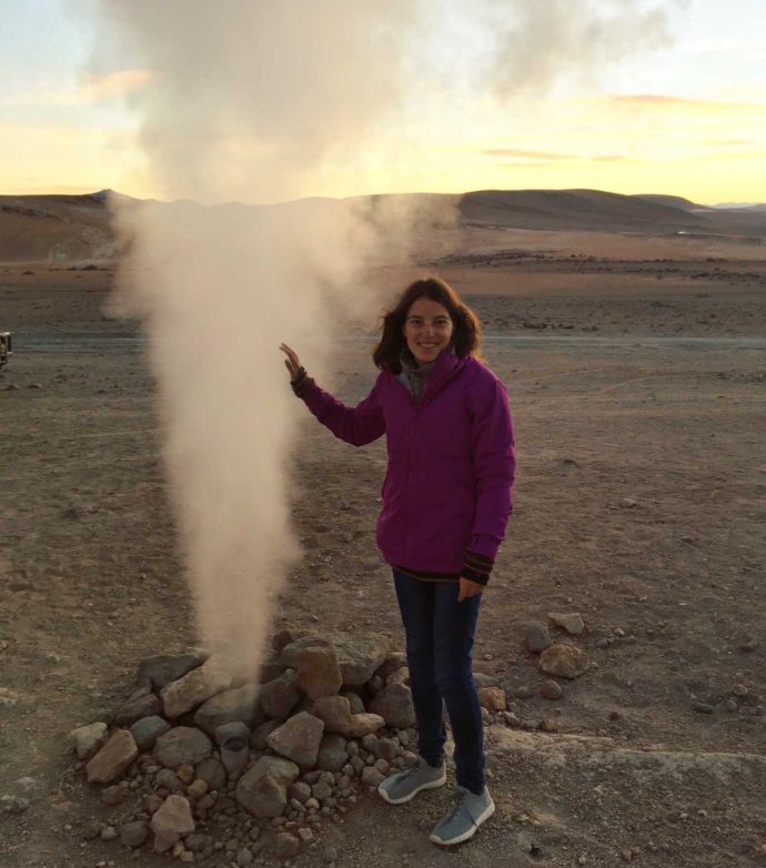 3 day salt flat tour. Uyuni. Geyers sol de mañana day 3