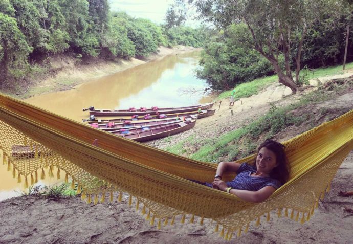 4 days Amazon jungle and pampas tour. Chilling in hammocks in the pampas