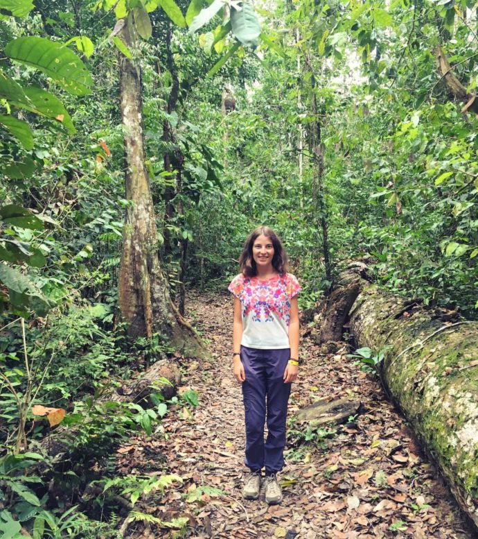 4 days Amazon jungle and pampas tour. Me in the jungle.