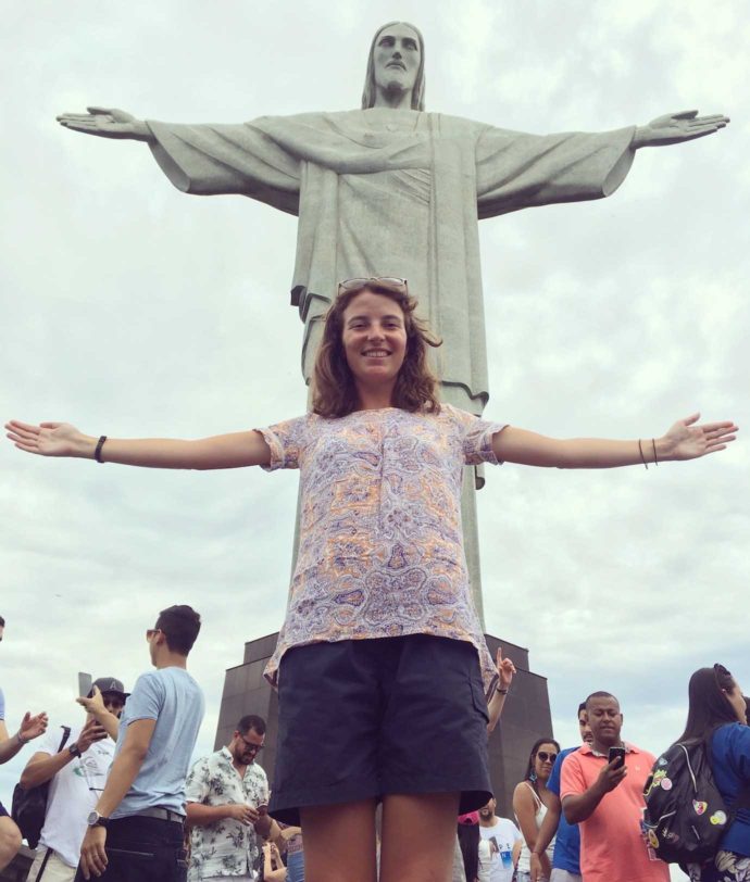 9 fab things to see and do in Rio. Me at Christ the Redeemer
