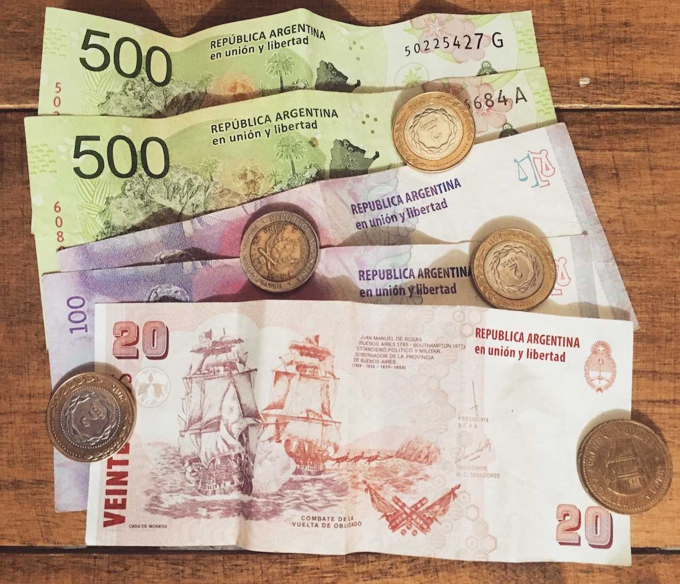 travel in argentina currency