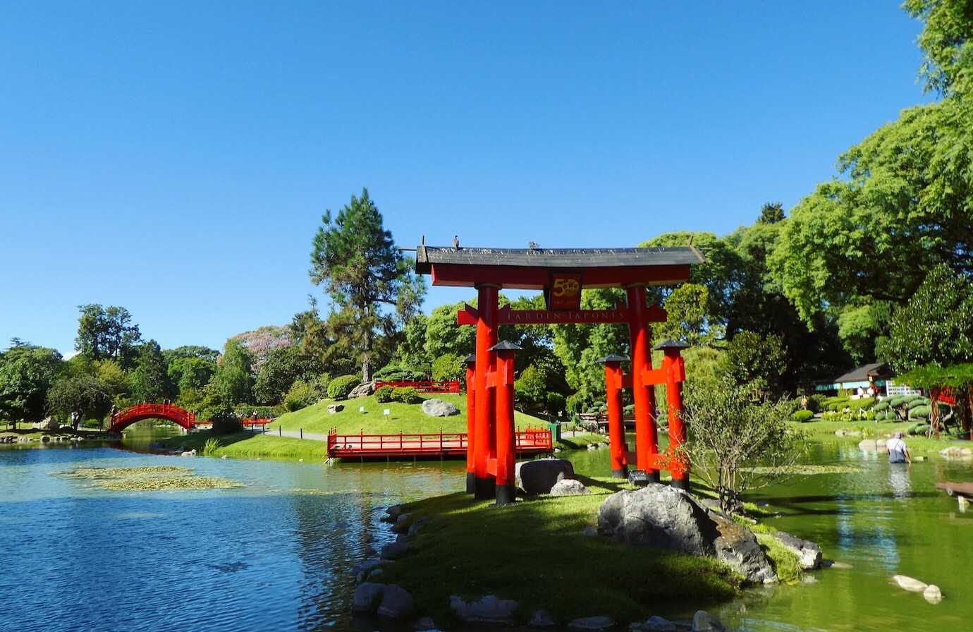 Japanese gardens in Buenos Aires