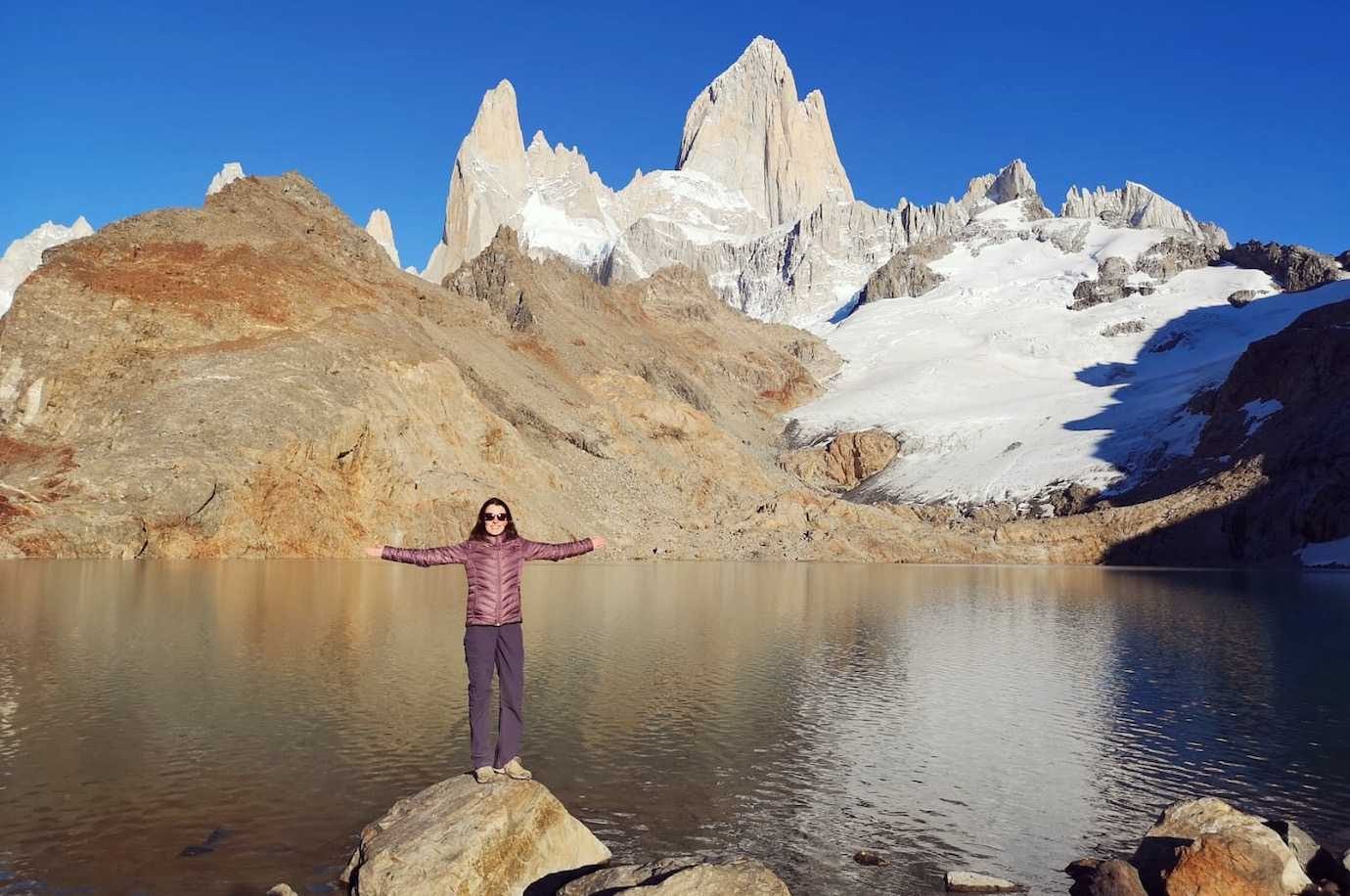 me at fitz roy el Chalten