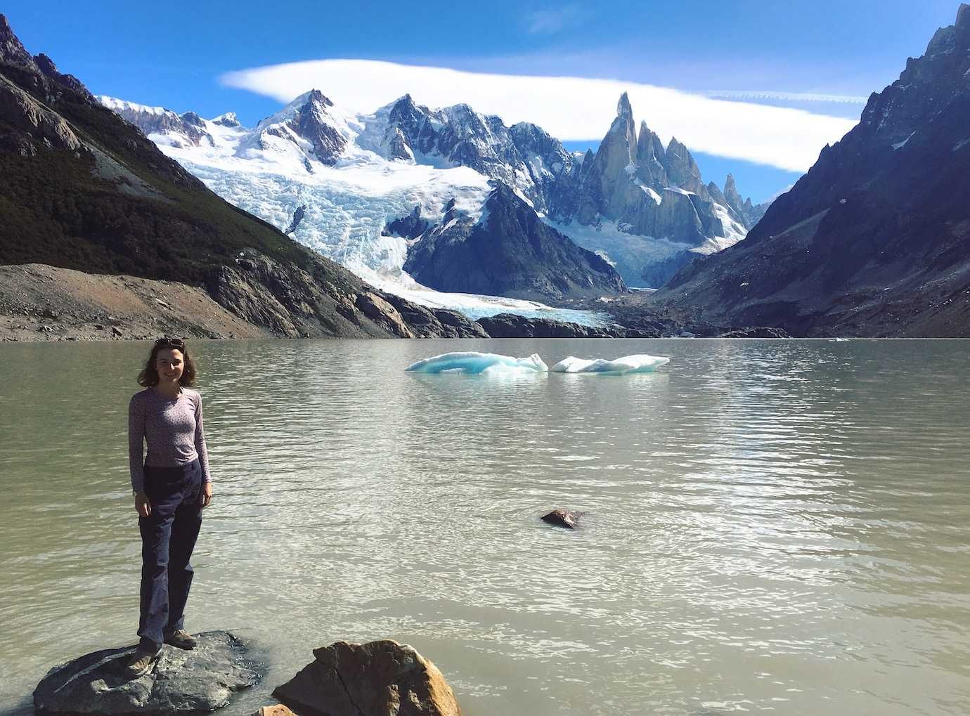 me at laguna torre el Chalten