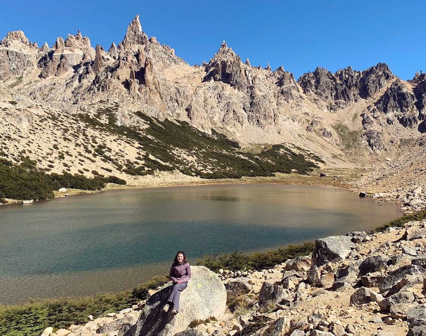 me at refugio frey bariloche