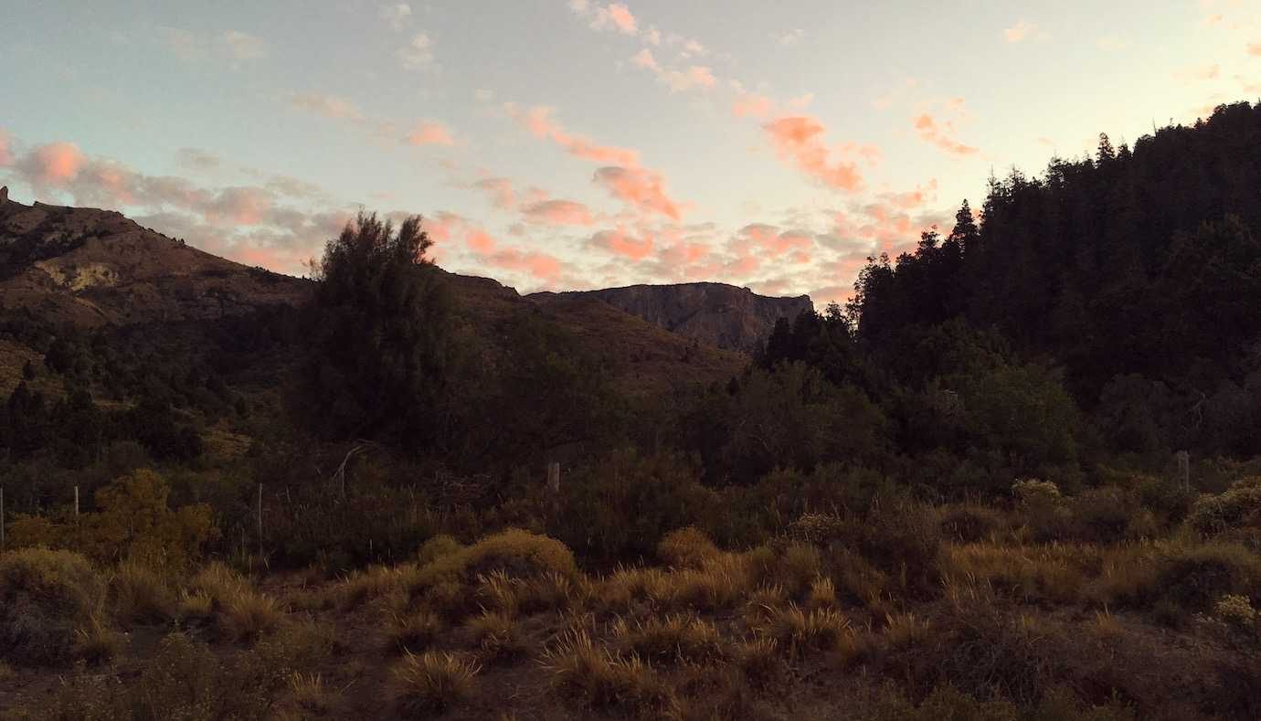 sunset 7 lakes drive Bariloche