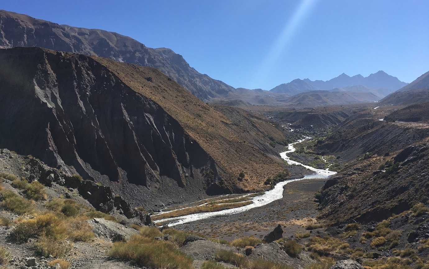 cajon del maipo santiago views