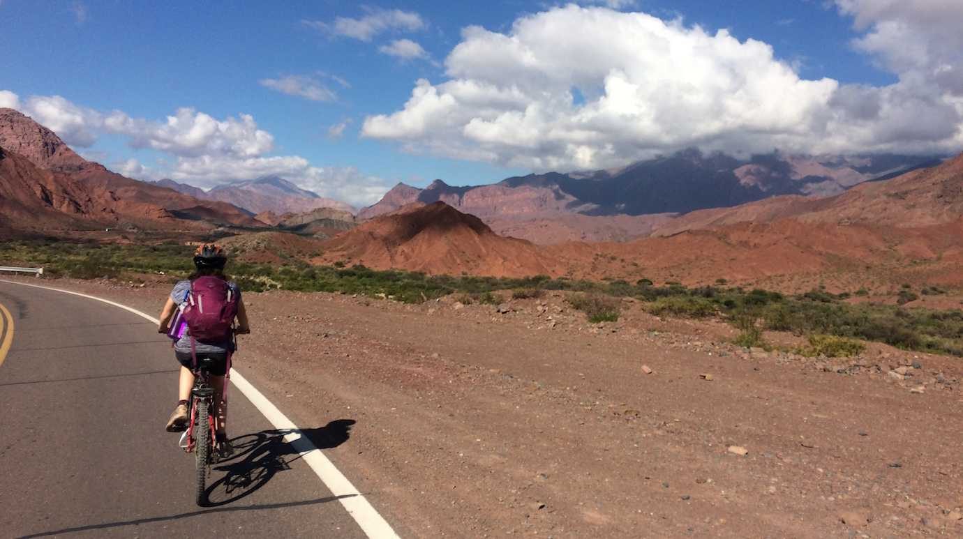 cycling quebrada las conchas cafayate