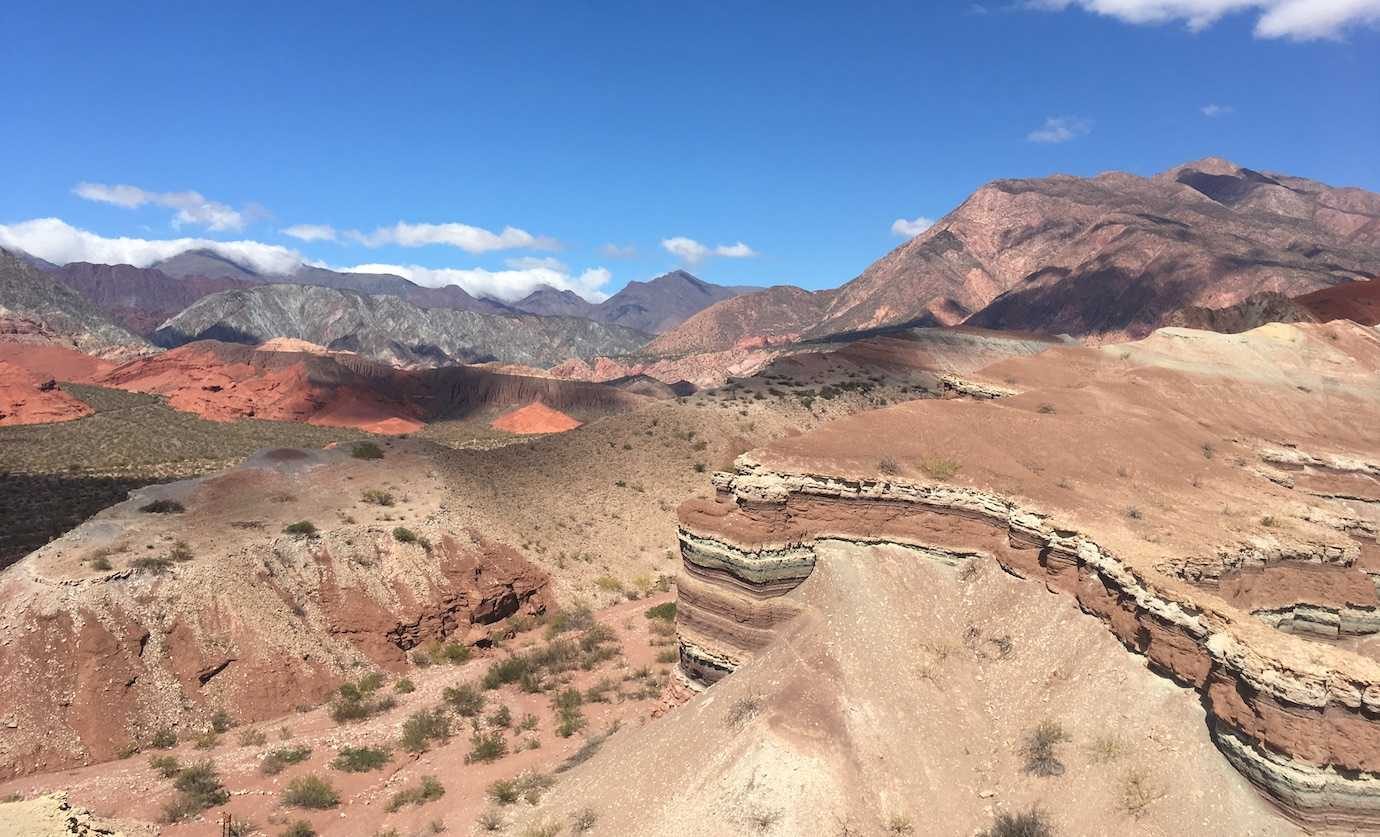 los estratos viewpoint quebrada las conchas cafayate