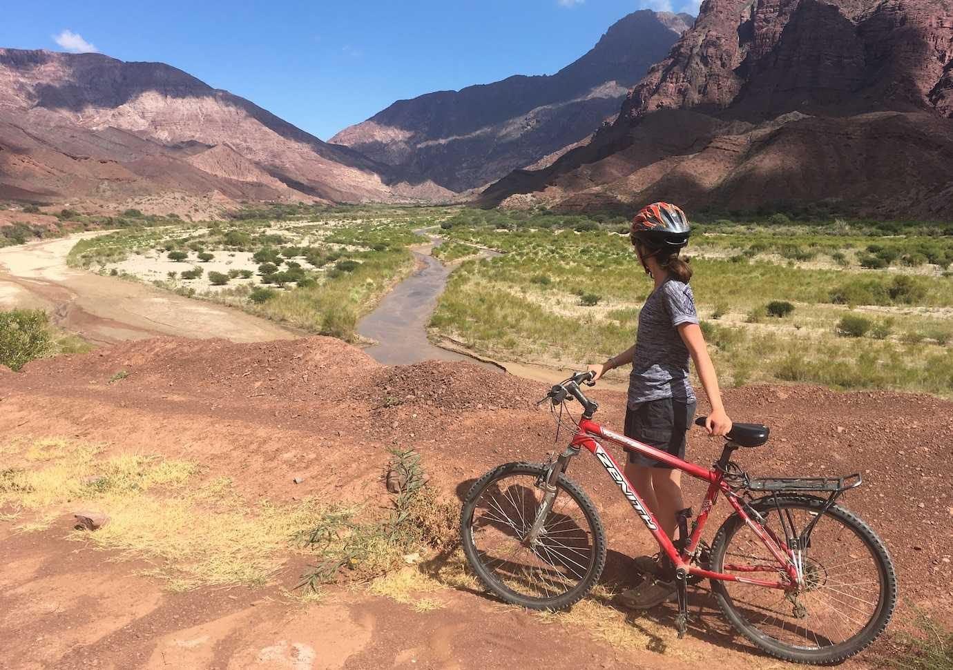 Cycling the Quebrada de las Conchas