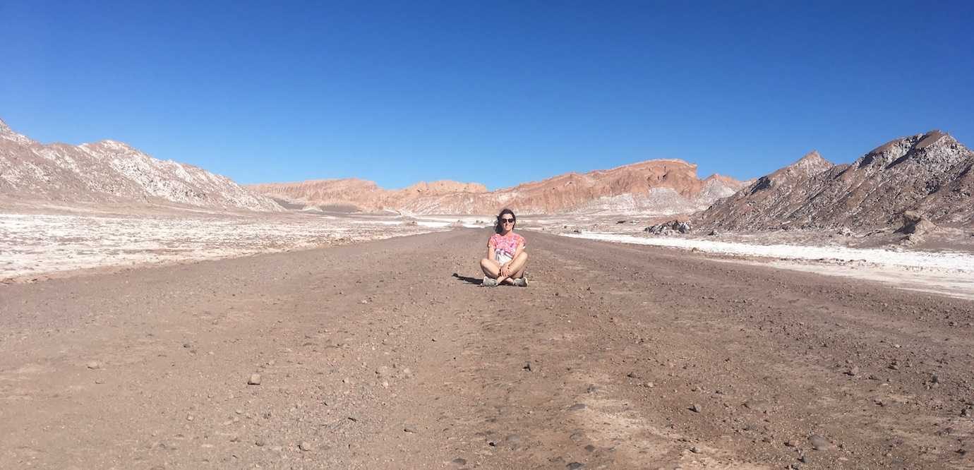 me sat in atacama desert