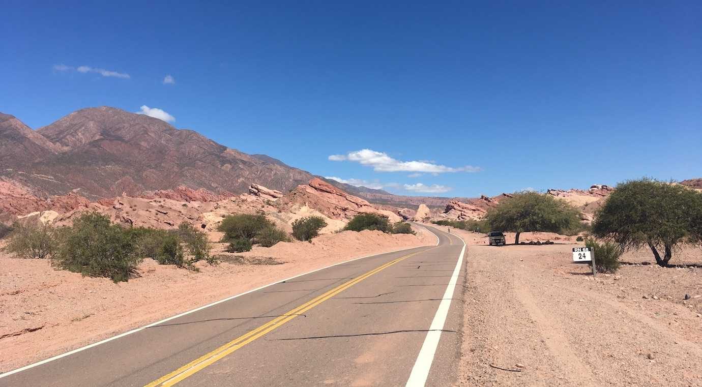 quebrada las conchas road cafayate