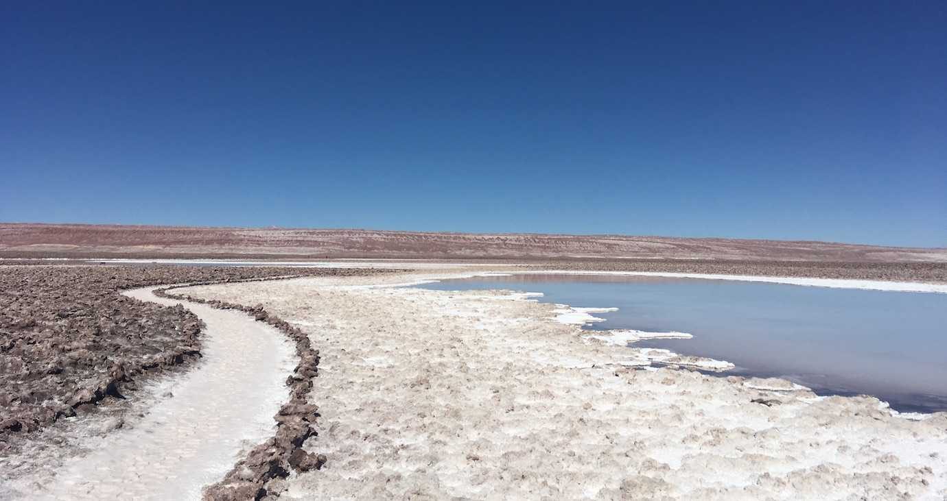 trail lagunas escondidas atacama desert