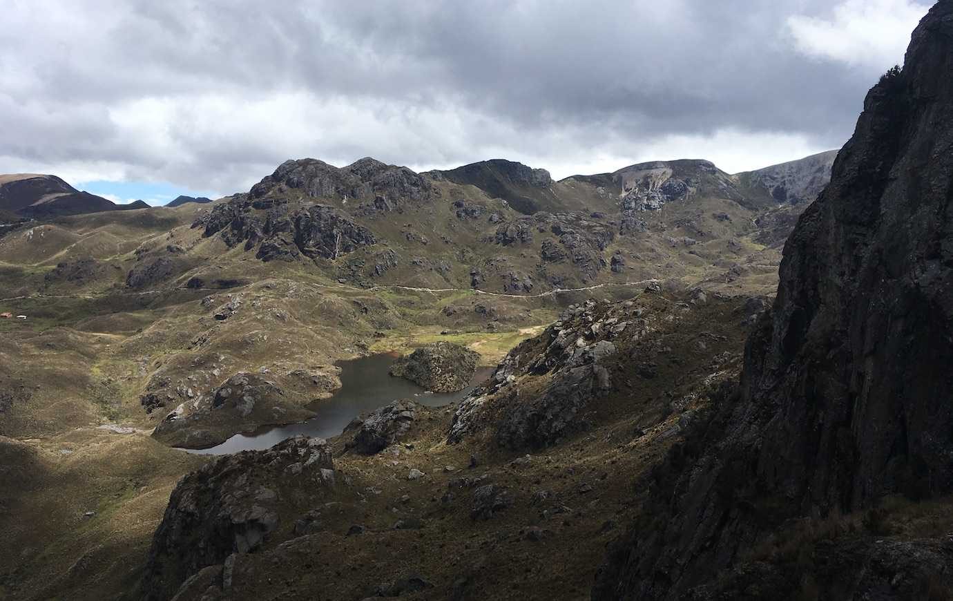 cajas national park views cuenca