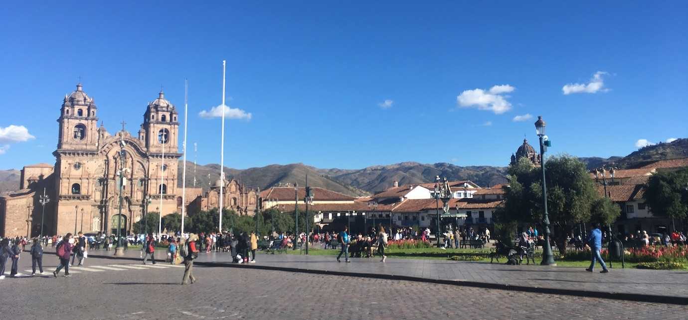 cusco plaza de armas