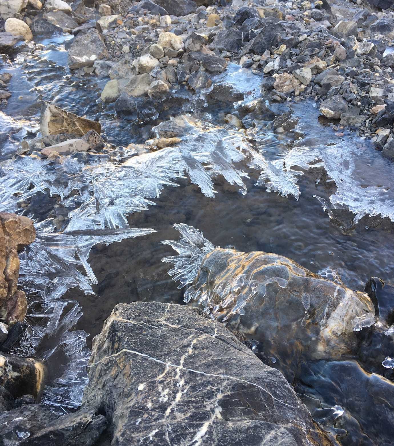 frozen water huayhuash day 5