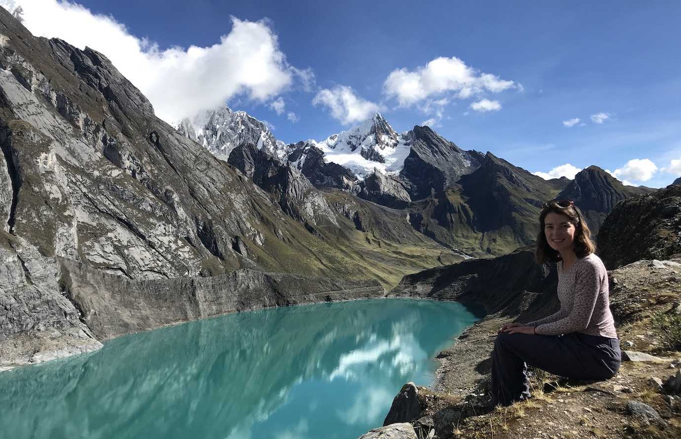 huayhuash day 3 me and lake