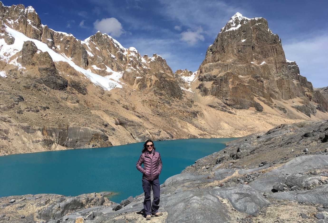 huayhuash day 4 me lake