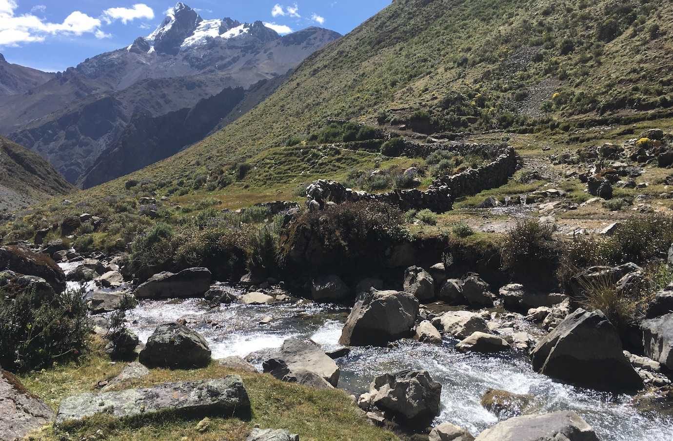 huayhuash lunch spot day 5