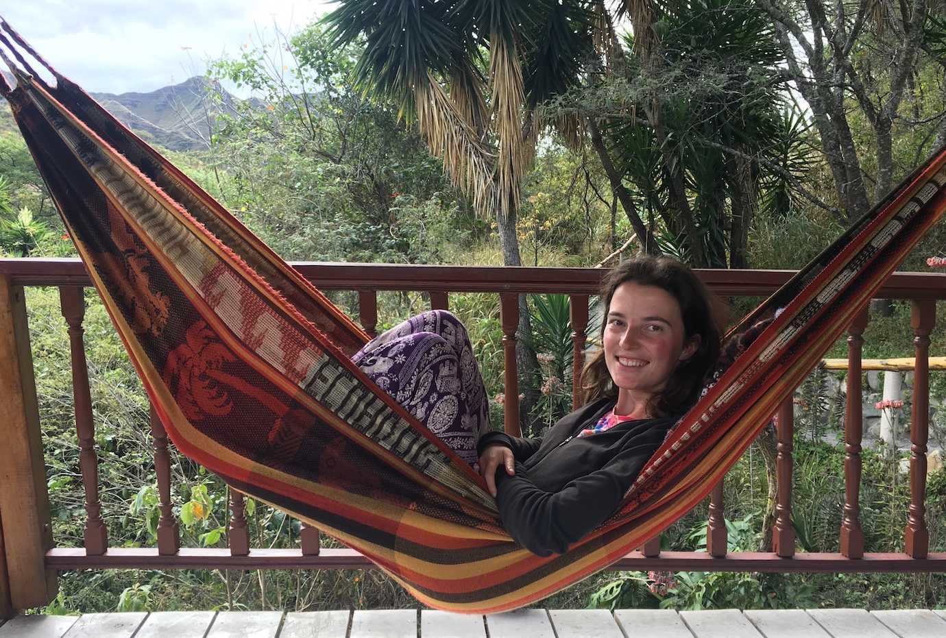 me in hammock vilcabamba izhcayluma