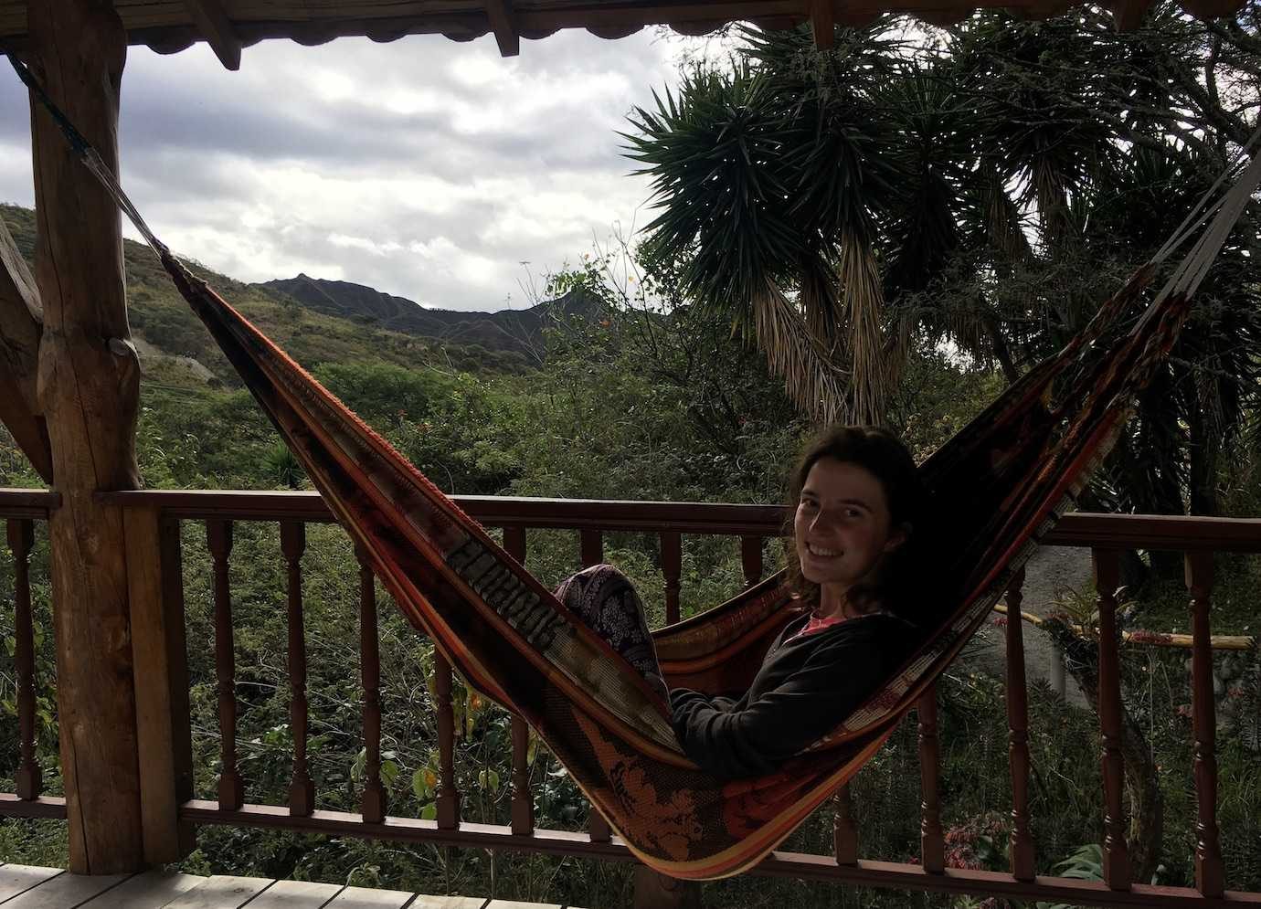 me in hammock vilcabamba izhcayluma