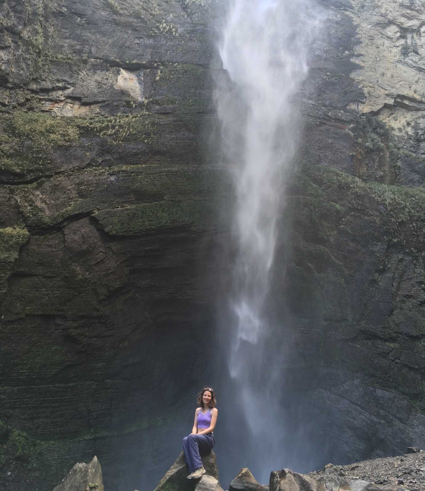 me second waterfall gocta chachapoyas