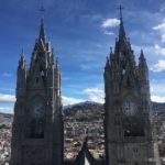 basilica clockface towers quito