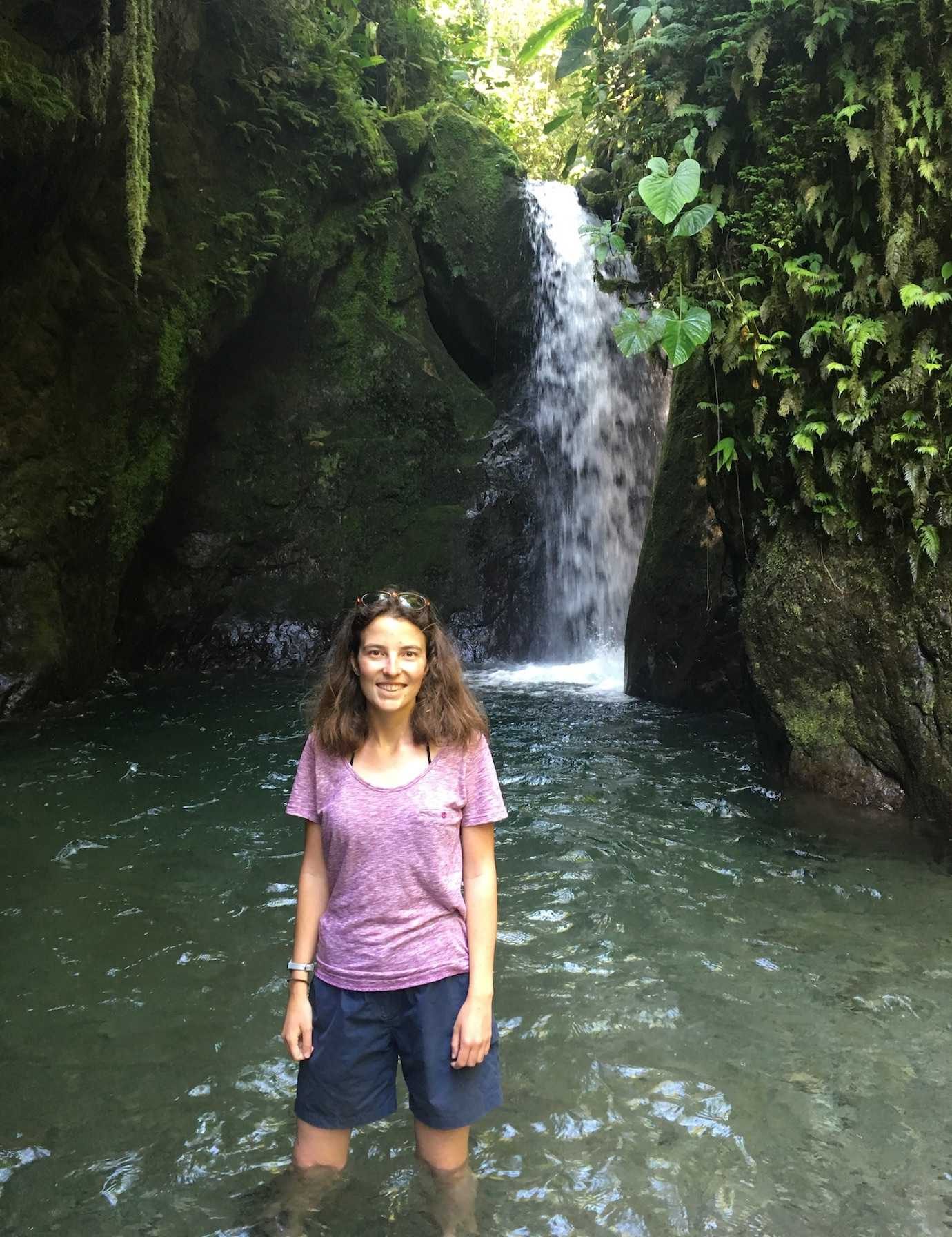 me second waterfall nambillo sanctuary mindo