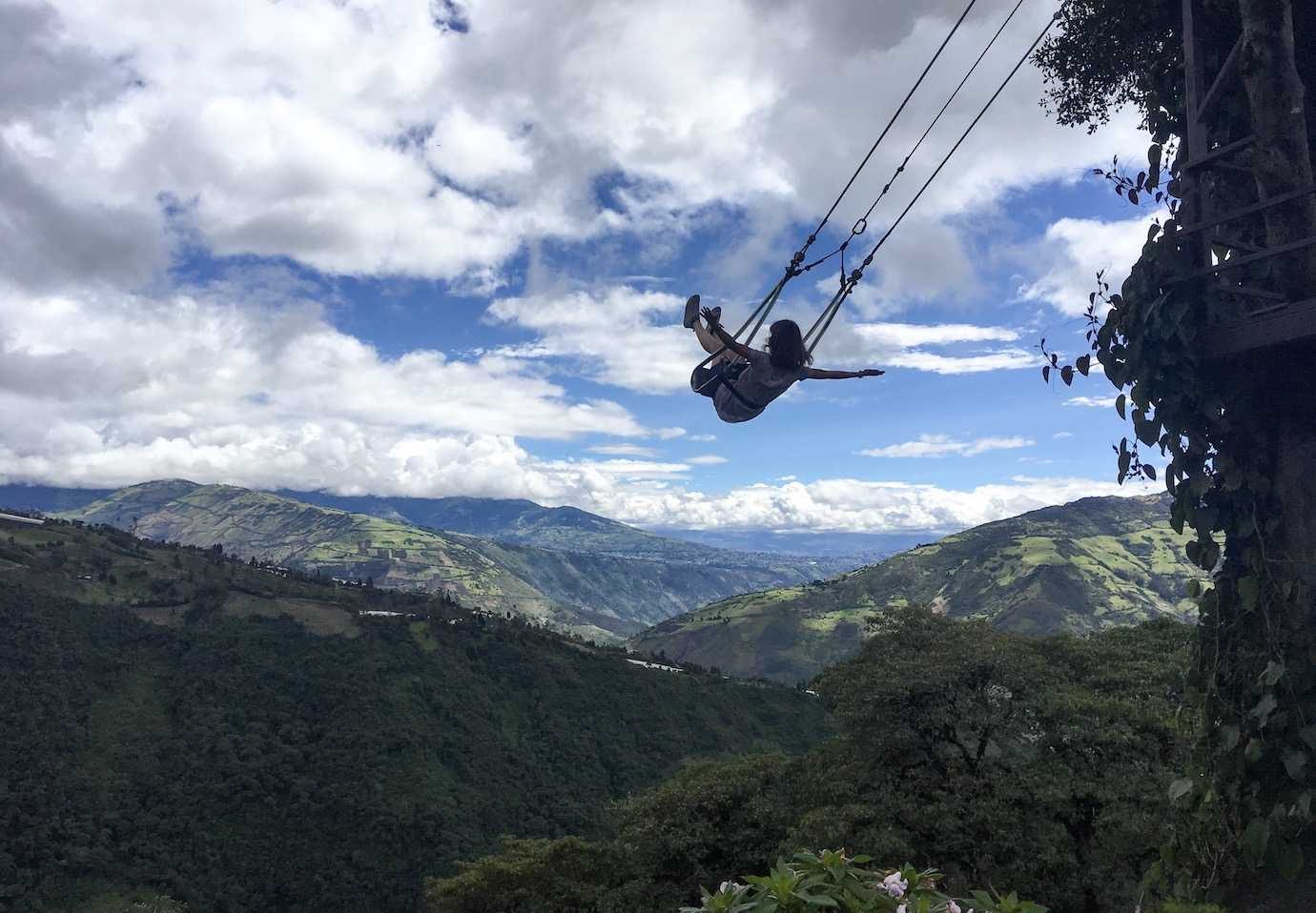 me swing casa del arbol Baños