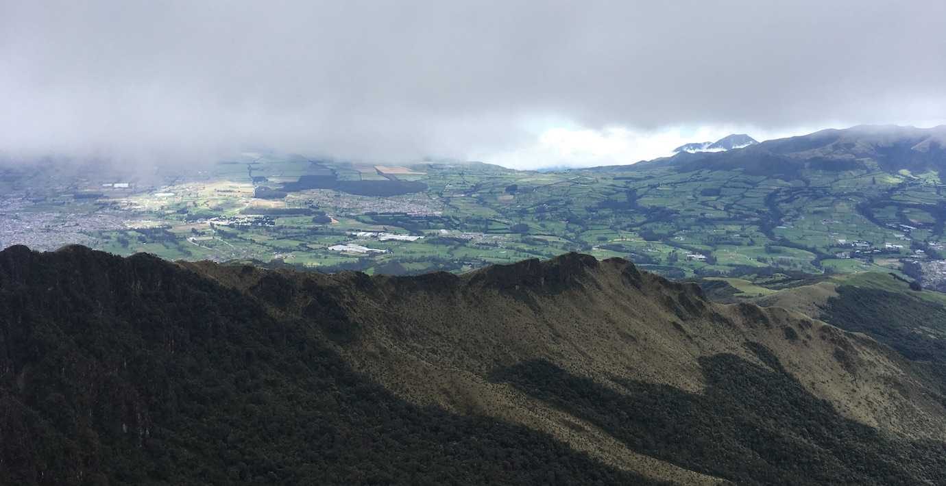 pasochoa trek views secret garden cotopaxi