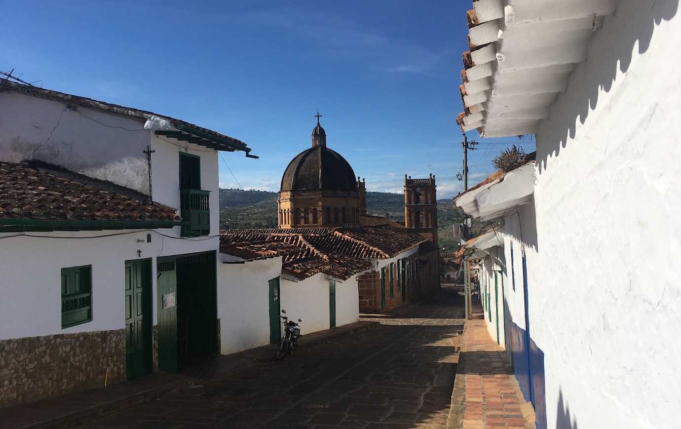 cobbled streets barichara