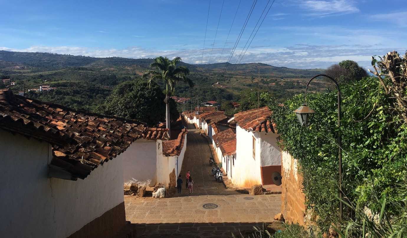 cobbled streets barichara