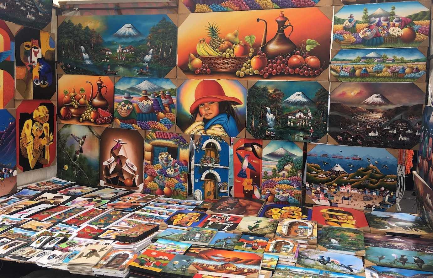 otavalo market stalls