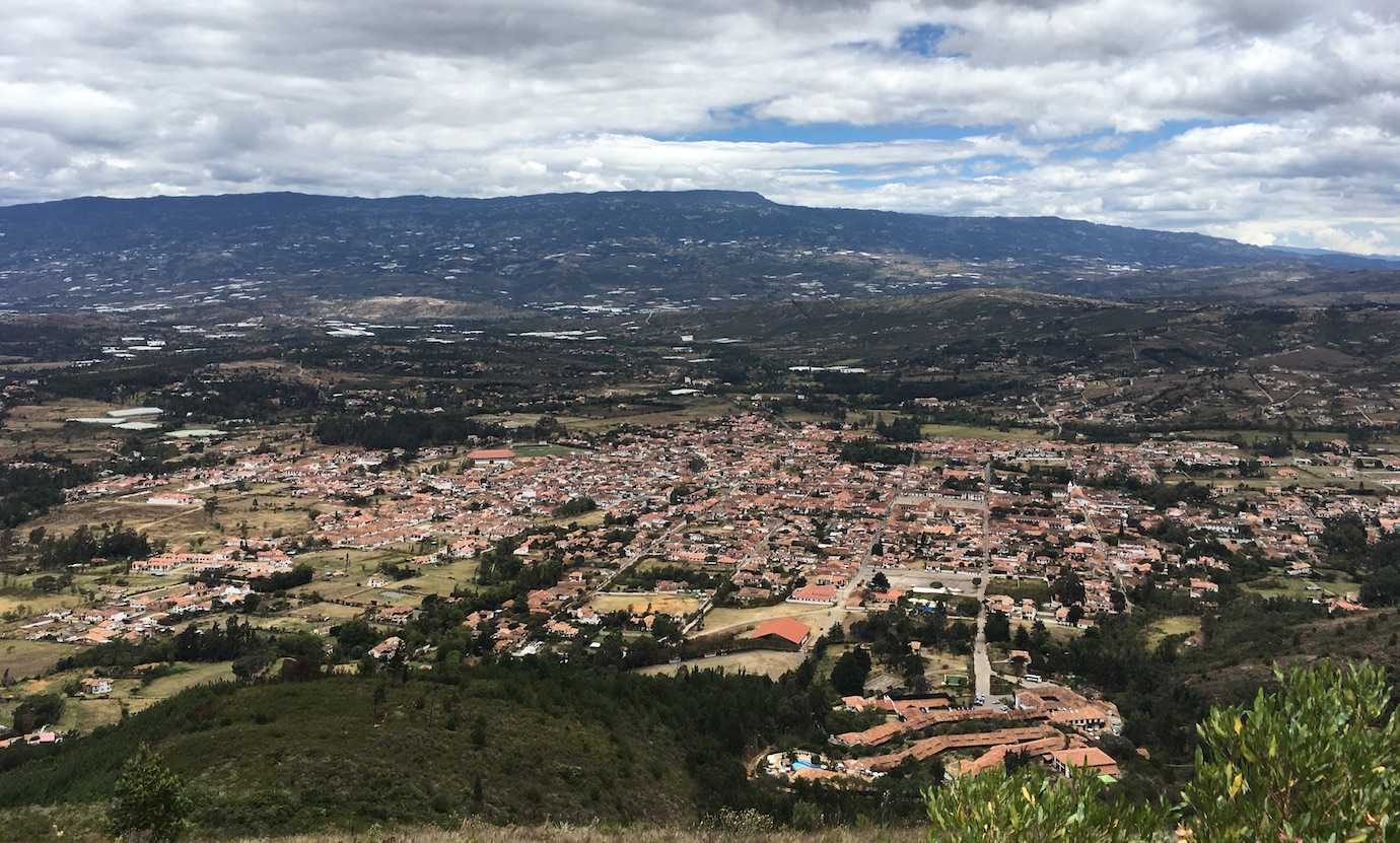 views over villa de leyva