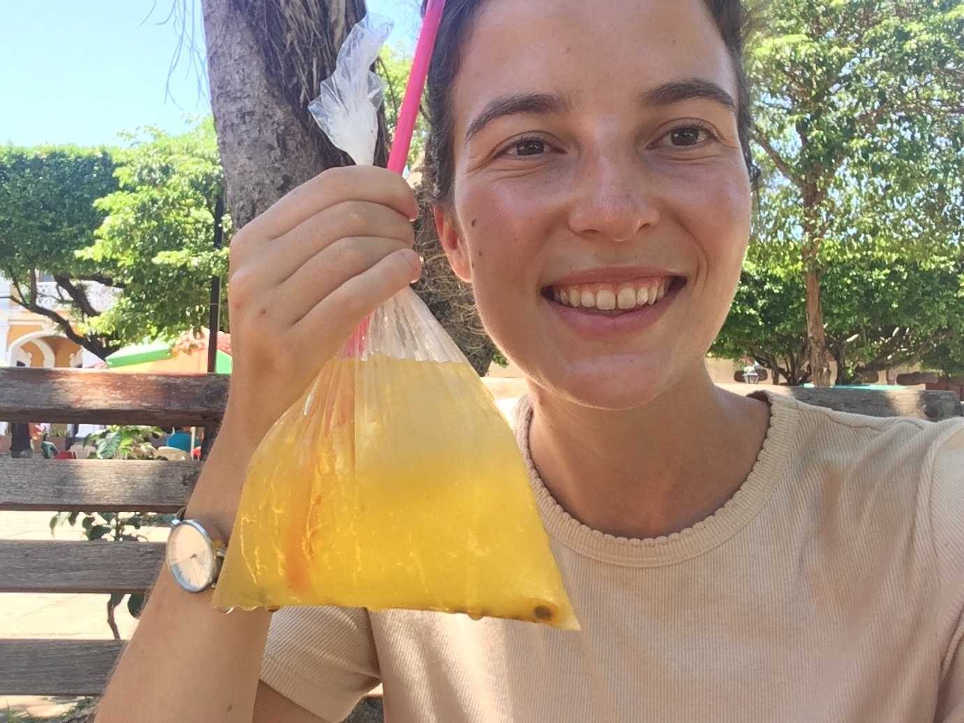 me juice in a bag granada