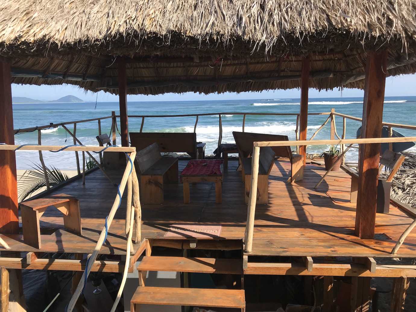 beach cabanas chacahua