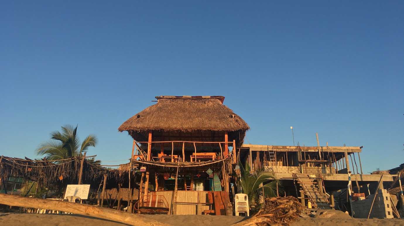 beach cabanas chacahua