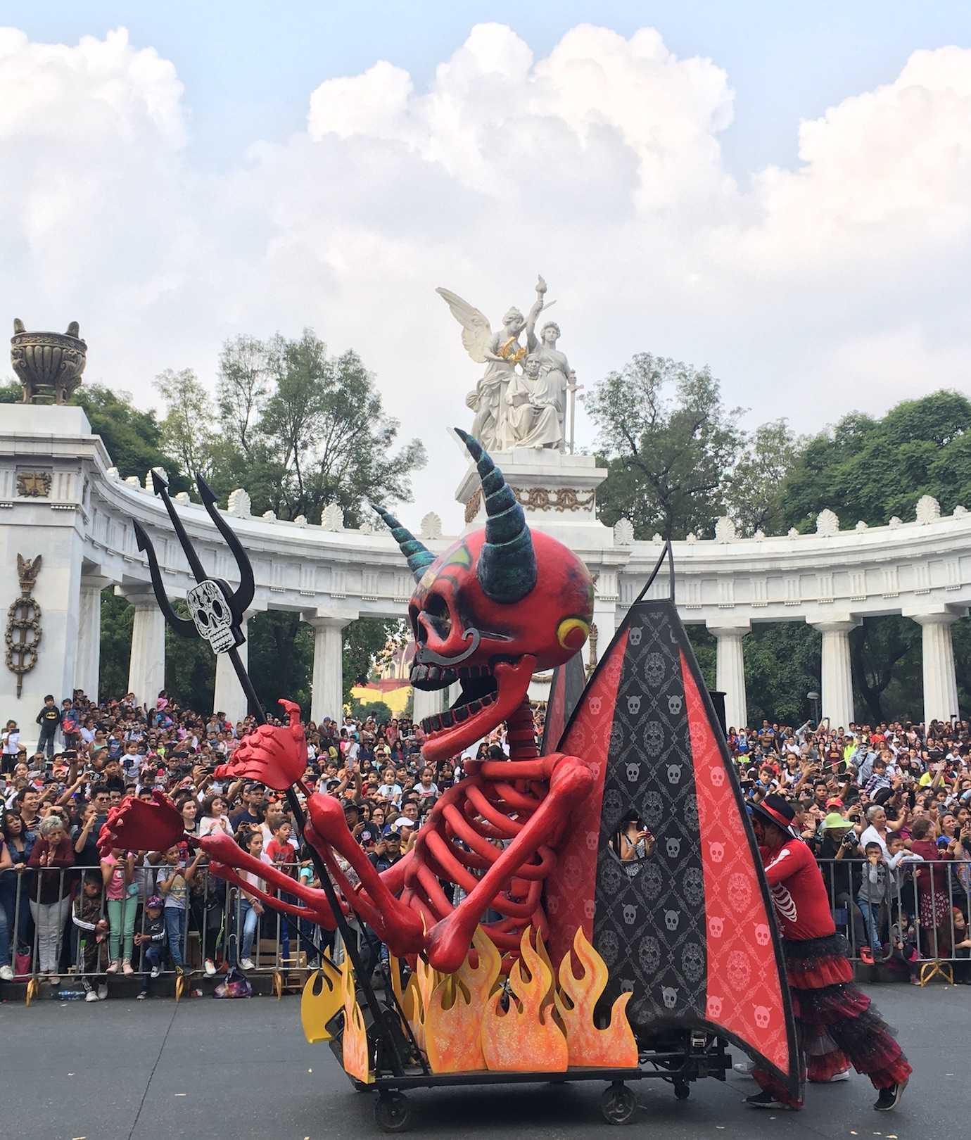 day of the dead parade mexico city