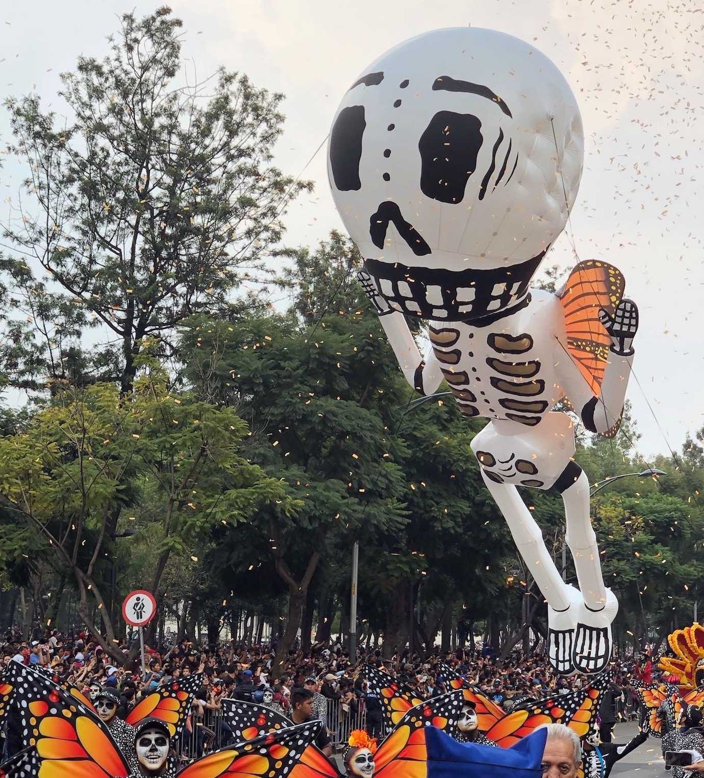 day of the dead parade mexico city