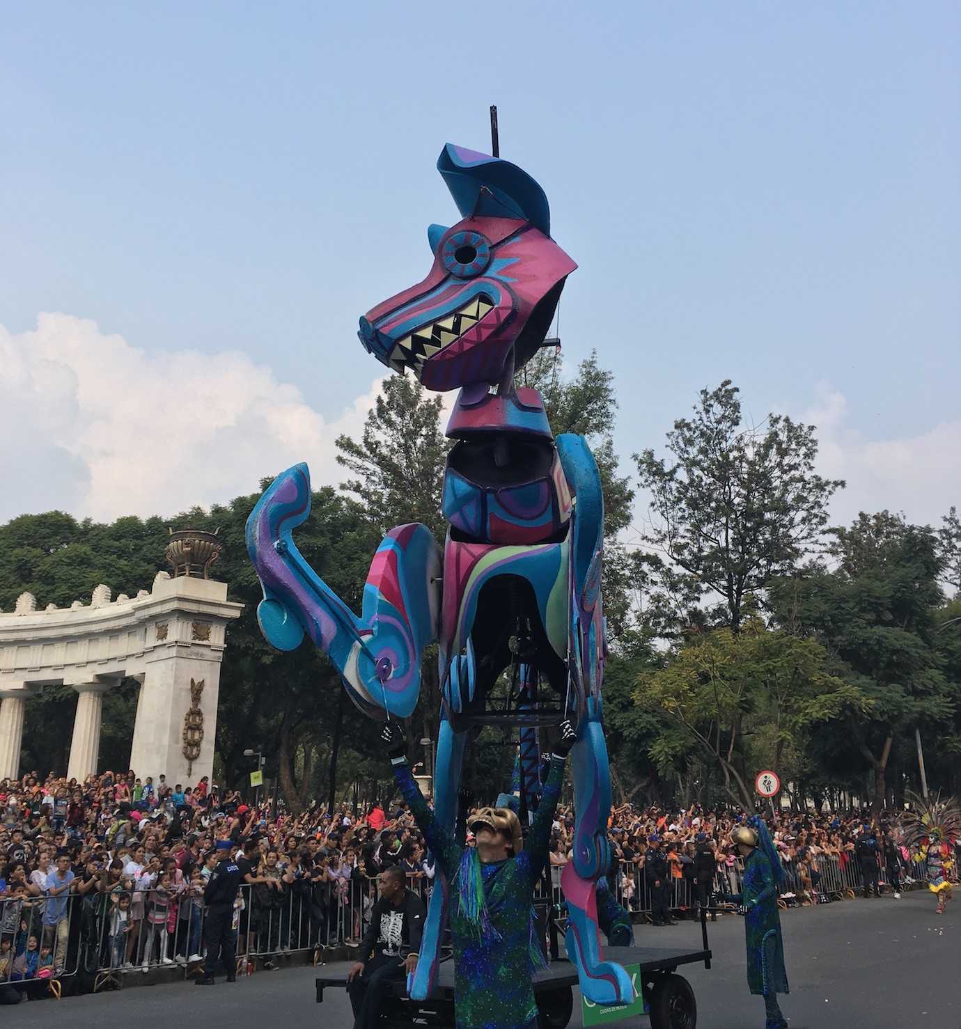 day of the dead parade mexico city