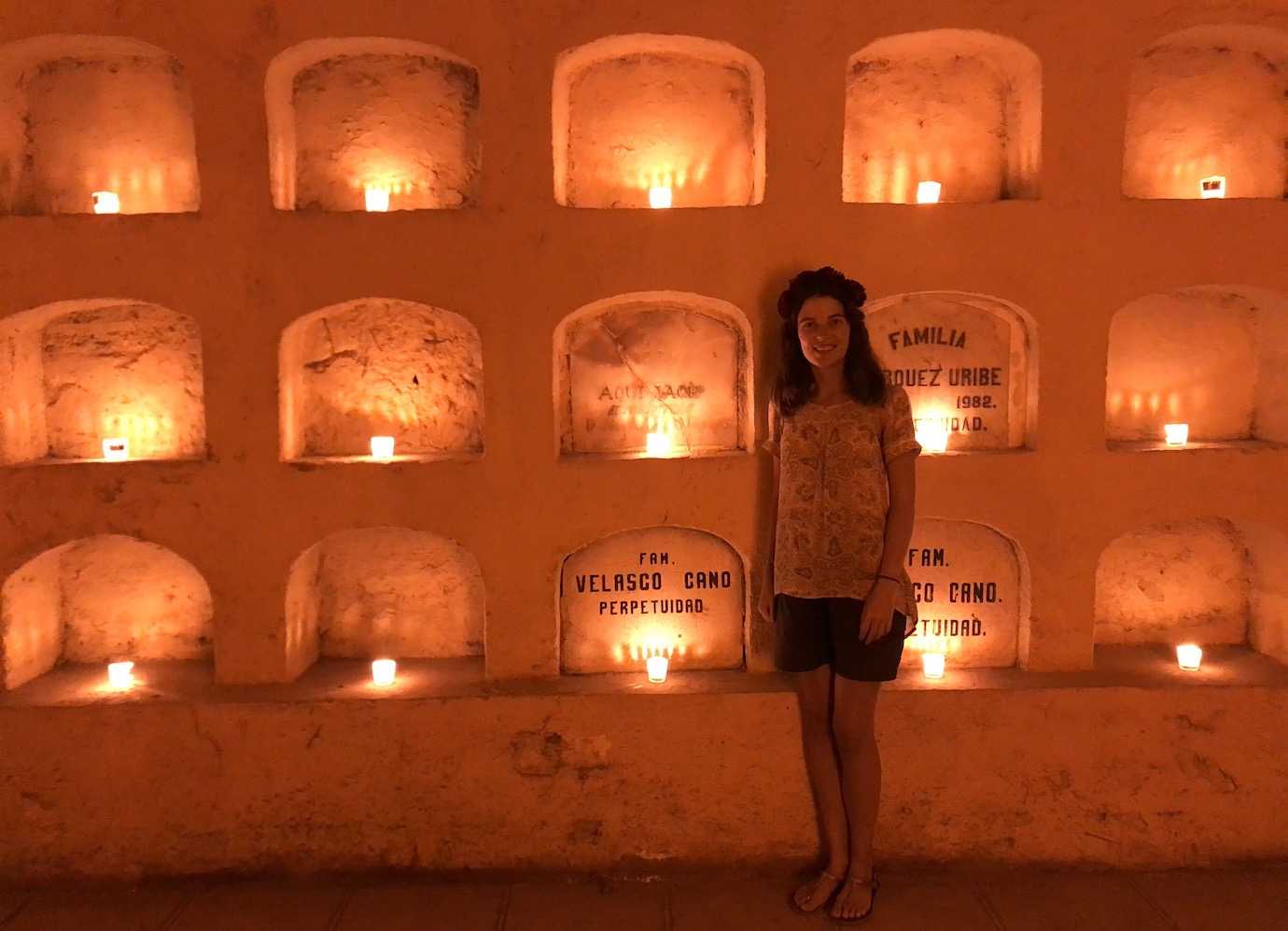 me panteon candles day of dead oaxaca